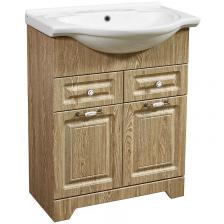 Тумба под раковину Stella Polar Кармела 65 светлое дерево