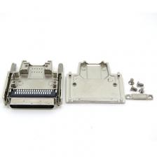 Разъем VHDCI 68P SCSI, 68-контактная мужская головка, маленькая 68, мужская и женская головка с железным корпусом, тип провода для пирсинга