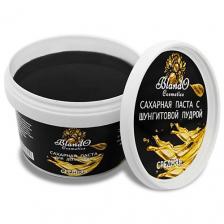 Паста для депиляции BLANDO COSMETICS Сахарная паста для шугаринга и для депиляции средняя с шунгитом 800