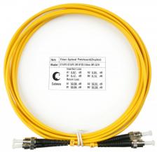 Cabeus FOP(d)-9-ST-ST-3m Шнур оптический duplex ST-ST 9/125 sm 3м LSZH [FOP(d)-9-ST-ST-3m]