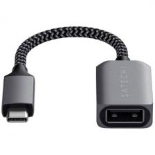 Кабель-адаптер Satechi USB-C to USB 3.0, серый космос (ST-UCATCM)