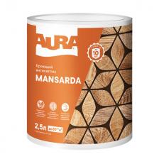 антисептик кроющий AURA Mansarda 2,5л бесцветный, арт.AWW038