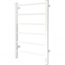 Электрический настенный полотенцесушитель ЭПС 500х800НС Н6Э служит для сушки полотенец и других текстильных изделий. Он устанавливается в ванных комнатах, кухнях, прихожих, коридорах и подсобных помещениях. В отличие от водяных моделей, этот полотенцесушитель не подключается к системе отопления и может монтироваться в любом подходящем месте при соблюдении условий электробезопасности. Этот прибор не предназначен для обогрева помещений, поскольку использует маломощный греющий кабель. Однако он эффективно сушит полотенца и белье за короткое время. Управление осуществляется через электронный блок, позволяющий выбирать один из трёх режимов работы (L/M/H) и устанавливать таймер автоматического отключения (2/4/6 часов). Нагрев до рабочей температуры занимает от 15 до 30 минут в зависимости от выбранной мощности. Крепление прибора производится на стену с использованием телескопической системы монтажа. Подключение возможно как через комплектный сетевой шнур, так и скрытым способом с любой стороны устройства. Покрытие полотенцесушителя выполнено из прочной полимерной порошковой краски.