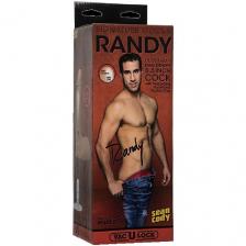 Фаллоимитатор DOC JOHNSON Фаллоимитатор-слепок порно-звезды RANDY Signature Cocks 1.0