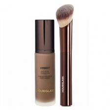 Набор средств для лица HOURGLASS Набор для лица Тональная основа Soft Glow + Кисть