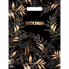 Пакет «Золотой лес», полиэтиленовый, с вырубной ручкой, 40x31 см, 30 мкм