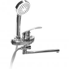 Одновентильный настенный смеситель для ванной - это классика среди смесителей. Классический смеситель остаётся привычным для большинства и является широко востребованным. Представляет собой конструкцию, включающую в себя две кран-буксы, при помощи которых происходит настройка температуры воды, текущей из крана. DORON DВ 2256-30L имеет керамические вентили, т. е. две пластины из керамики выполняют функцию перекрывания. Смесители этой категории являются более качественными и долговечными моделями. Процедура подачи и перекрытия воды осуществляется гораздо проще, нежели с прорезиненными кран-буксами. Смеситель выполнен из цинка. Отличительным качеством цинка и его популярных сплавов является меньшая плотность, что делает изделия ощутимо более легкими, при этом краны достаточно надежные. Они хорошо справляются с большими нагрузками, выдерживают перепады температур и давления, переносят воздействие жесткой воды и различных примесей.