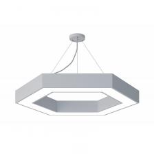 SPO-124-W-40K-051 Светильник LED ЭРА Geometria SPO-124-W-40K-051 Hexagon 51Вт 4000К 4000Лм IP40 800*800*80 белый подвесной, цена за 1 шт