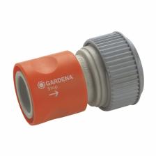 Коннектор с автостопом Gardena с резьбой G 3/4", G 5/8"