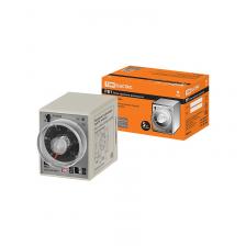 Реле времени 4-диапазоннное 2 режима цокольное РВ1A-2реж-1сек/10мин-5А-230В-8Ц TDM, цена за 1 шт