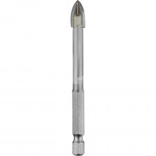 Четырехгранное сверло по стеклу и керамике vertextools 335-04-10
