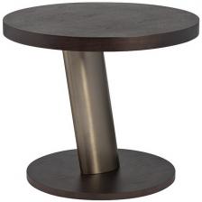 58DB-19372 Стол журнальн.Kong темный орех d70*60см Garda Decor