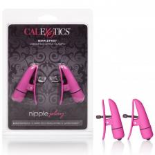 Зажимы на соски Nipple Play Nipplettes с вибрацией – розовый