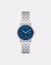 Женские часы Skagen Kuppel Lille с двумя стрелками и секундной стрелкой, серебристые, из нержавеющей стали — СЕРЕБРЯНЫЕ