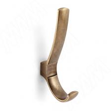 VERSA Крючок двухрожковый бронза состаренная (HK.31.ABV)