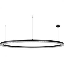 Подвесной светильник светодиодный SP-DIAMOND-R1250-80W Day4000 (BK, 45 deg, 230V, TRIAC) (Arlight, IP20 Металл) 054493