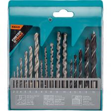 Набор сверл 16 шт FASTER TOOLS 6643
