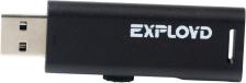 USB Flash накопитель 64Gb Exployd 580 Black