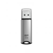 USB-флеш-накопитель Silicon Power 64Gb Marvel M02 Silver SP064GBUF3M02V1S