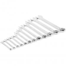 Набор комбинированных ключей HORTZ (10-32) 12 шт — это идеальное решение для тех, кто ценит качество и многофункциональность. В набор входят ключи различных размеров, что делает его незаменимым в гараже, мастерской или на производстве. Входящие в набор ключи можно применять при работе с любым видом шестигранных крепежей. Надежные материалы и эргономичный дизайн обеспечивают комфорт и безопасность при работе. Все ключи выполнены из высокосортной хром-ванадиевой стали. Сумка-скрутка с кармашками под каждый ключ для удобства хранения и перемещения набора ключей. Состав набора: 12 предметов (10-32) 10х10, 11х11, 12х12, 13х13, 14х14, 17х17, 19х19, 22х22, 24х24, 27х27, 30х30, 32х32 (сумка скрутка)