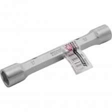 Трубчатый ключ используется в процессе ремонта и обслуживании автомобиля, а также для других ремонтных работ. Благодаря специальной форме, ключ подходит для работ в труднодоступных местах. Трубчатый ключ представляет собой трубку, на сторонах которой расположены головки в виде шестигранников разных размеров. В трубке сформированы округлые отверстия для воротка, что облегчает закручивание или откручивание крепежа.