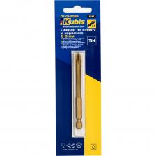 Сверло по стеклу и керамике 4 резца 8x80 мм, TiN, YG6X Kubis 07-01-2088