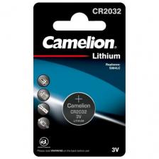 Батарейка лит. диск. спец.3В 1шт CR2032-BP1 Lithium Camelion 4654