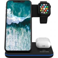 Зарядное устройство беспроводное Canyon WS-303, черное