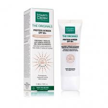 Флюид для лица MARTIDERM Тонирующий солнцезащитный крем The Originals Proteos Screen SPF 50+ 40