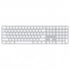 Клавиатура Apple Magic Keyboard with Touch ID and Numeric Keypad MK2C3LL/A (2021) White белая беспроводная