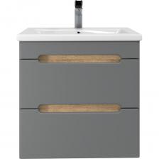 Стильная и функциональная тумба для ванной комнаты. Эта модель станет идеальным дополнением к любому интерьеру и обеспечит комфорт и порядок в ванной комнате Прочный материал. Тумба изготовлена из высококачественных материалов, которые обеспечивают долгий срок службы и устойчивость к воздействию влаги. Универсальность. Тумба Ruvann прекрасно подойдет для хранения различных предметов в ванной комнате - от косметики до полотенец. Эргономичный дизайн. Тумба имеет удобные ящики для хранения с плавным закрыванием благодаря доводчикам. Современный стиль. Дизайн тумбы выполнен в современном стиле, что позволяет ей гармонично сочетаться с любой ванной комнатой. Простая установка. Тумба легко крепится к стене благодаря специальным креплениям, входящим в комплект поставки. Внимание, раковина приобретается отдельно. Подойдет Como 50, Фест 50, Фостер 50, Moduo 50. Тумба для ванной комнаты Ruvann - это не только стильный и функциональный элемент интерьера, но и надежное решение для хранения вещей в ванной.