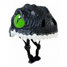 Шлем - Crazy Safety - размер M (54-59 см) - Black Dragon/черный дракон - защитный - велосипедный - велошлем – детский