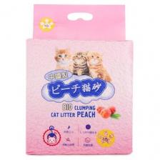 Комкующийся наполнитель Hakase Arekkusu Тофу персик, 10л, 1 шт.