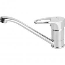 Смеситель для кухни ECONOCE серия 450 (EC0452) - современный однозахватный смеситель с поворотным L-изливом, специально разработанный для использования на кухне. Имеет качественное хромированное покрытие корпуса, которое придает ему блеск и защищает от коррозии. Изготовлен из прочной латуни по технологии литья под давлением, который обеспечивает надежность и стабильность работы смесителя в течение длительного времени. Предназначен для вертикального монтажа на мойке. Смеситель оснащен надежным керамическим картриджем D40-A, который обеспечивает плавное и легкое регулирование потока воды. Рукоятка смесителя поворачивается на 25 градусов по вертикали и 50 градусов по горизонтали. Аэратор обогащает поток воды кислородом, создавая мягкую и комфортную струю без брызг. Смеситель сочетает в себе стильный дизайн и удобство использования, обеспечивая надежность и функциональность на протяжении длительного времени.