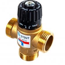 Термостатический смесительный клапан. STOUT G 1” M SVM-0120-164325 RG008TIGDSDS8K