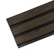 Панели 3D Rail 2700х120х10 мм Махагон
