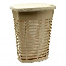 Корзина для белья PRIMANOVA бежевый, с бежевым чехлом, 47х36х60 см, объем 50 л M-E44-09-09 предназначена для хранения и переноса белья. Гармонично впишется в интерьер, оставаясь при этом функциональным и практичным предметом. Корзина изготовлена из высококачественного пластика, оснащена откидной съемной крышкой. В комплекте с корзиной идёт внутренний тканевый чехол, который легко снимается и стирается.