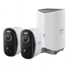 IP-камера Baseus Security N1 Plus Outdoor Camera 2K 2-Cam Kit Whit (S0TY002131)