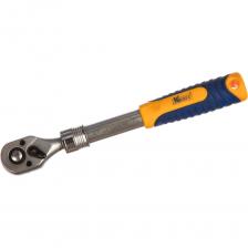 Трещоточная рукоятка с быстрым сбросом 3/8 Dr телескопическая KRAFT KT 700621