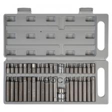 Набор Бит Вставок Torx, Spline, Hex 3/8" 30Мм И 75Мм С Держателями Бит 1/2" И 3/8" Dr 40 Предметов В Кейсе AIRLINE арт. AT-B-52