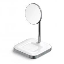 Беспроводная зарядка Satechi Aluminum Magnetic Wireless Charging Stand 2-в-1 подставка, до 7.5Вт ST-WMCS2M