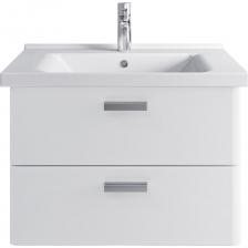 Прочный материал: Тумба изготовлена из высококачественных материалов, которые обеспечивают долгий срок службы и устойчивость к воздействию влаги. Универсальность: Тумба Ruvann прекрасно подойдет для хранения различных предметов в ванной комнате - от косметики до полотенец. Эргономичный дизайн: Тумба имеет удобные для хранения ящики с плавным закрыванием благодаря доводчикам. Современный стиль: Дизайн тумбы выполнен в современном стиле, что позволяет ей гармонично сочетаться с любой ванной комнатой. Простая установка: Тумба легко крепится к стене благодаря специальным креплениям, входящим в комплект поставки. Раковина входит в комплект. Тумба для ванной комнаты Ruvann - это не только стильный и функциональный элемент интерьера, но и надежное решение для хранения вещей в Вашей ванной.