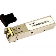 Промышленный SFP трансивер DKC предназначен: для передачи данных в различных типах физических носителей (медные кабели с витой парой, многомодовые или одномодовые волоконно-оптические кабели); для передачи данных в телекоммуникационных сетях. Скорость передачи - 155 Мбит/с.