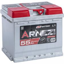 Автомобильный аккумулятор ARNEZI 55 Ач обратная полярность L1