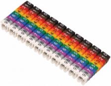 IEK Маркер МКН комплект цифр 0-9 UMK04-02-09 1 упак