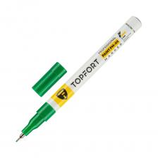 Маркер промышленный TOPFORT Paint для универсальной маркировки зеленый (1мм) предназначен для промышленной непрозрачной маркировки металла, стекла, пластика, дерева, резины, камня, картона, кирпича, текстиля, кожи (материал), бумаги, бетона. Краска содержит высококонцентрированный пигмент, хорошо ложится нагладкие ишероховатые поверхности. Может применяться для письма нажирных, пыльных, грязных поверхностях. После высыхания лаковые чернила устойчивы квоздействию света, атмосферных осадков, смазочных материалов, механическому истиранию. Цвет чернил — зеленый Диаметр пишущего узла — 1 мм Размеры маркера: диаметр 11 мм, длина 132 мм Краска на нитро-основе РМ-05 (Великобритания) Без ксилола и толуола Устойчивый к износу усиленный акриловый игольчатый наконечник (Япония) Материал корпуса — алюминий Клапанный механизм пишущего узла исключает растекание и разбрызгивание краски, преждевременное пересыхание маркера Температурный режим использования : от 0 до +40°С Температурный режим хранения: от 0 до +60°С Температурная устойчивость надписи: от –60 до +350 °С