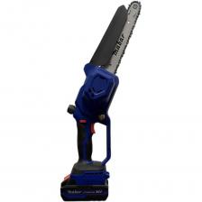 Пила аккумуляторная цепная Mabar S8 незаменимый помощник для строительных и садовых работ. Этот инструмент станет вашим верным спутником в любых начинаниях, связанных с ремонтом или уходом за дачным участком.Основные характеристики:* Мощный аккумулятор обеспечивает длительную работу без необходимости подключения к электросети. Идеальный выбор для использования на даче или в саду, где нет доступа к электричеству.* Благодаря своей компактности и легкости, пила легко справляется с любыми задачами по распиловке древесины. Она не только удобна в использовании, но и безопасна, что особенно важно при работе с электрическим инструментом.* Пила подходит для различных видов строительных и садовых работ, таких как обрезка деревьев, распил дров, создание деревянных конструкций и т. д.* Цепной механизм пилы обеспечивает высокую точность и качество распила, а также позволяет работать с различными видами древесины.* Пила имеет эргономичный дизайн и удобную рукоятку, которая обеспечивает надежный хват и контроль над инструментом во время работы.* Качественные материалы и комплектующие гарантируют долговечность инструмента.* Пила проста в эксплуатации и обслуживании, что делает ее доступной для широкого круга пользователей.Не упустите возможность приобрести незаменимый инструмент для ваших строительных и садовых проектов — аккумуляторную пилу Mabar S8!