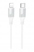 Кабель Borofone BX101 Creator Type-C to Lightning, PD 27W, 1 м белый