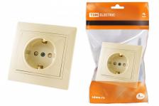 Tdm Розетка 2П+З с защитными шторками 16А 250В 1 шт