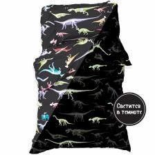 Постельное бельё 1.5-спальное «Этель» Dino skeleton, бязь